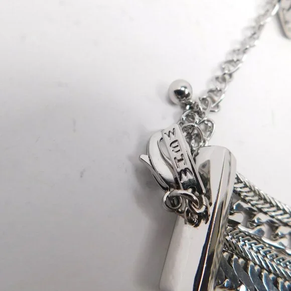 WHBM White House Black Market Glass Pearl Cluster Statement Necklace (52725) - Picture 5 of 5